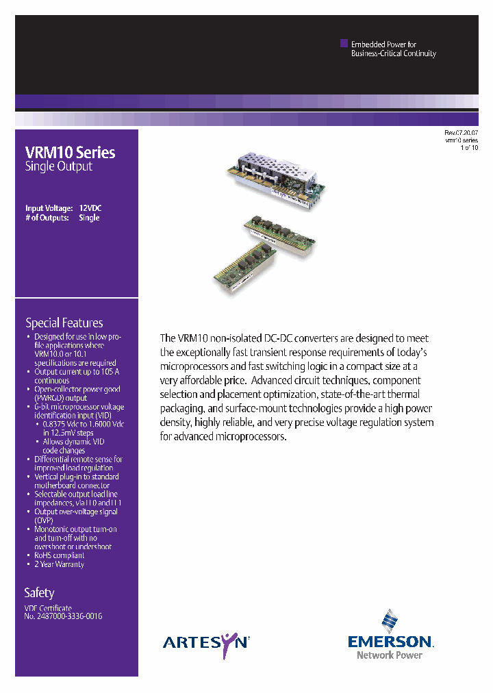 VRM10_4687886.PDF Datasheet