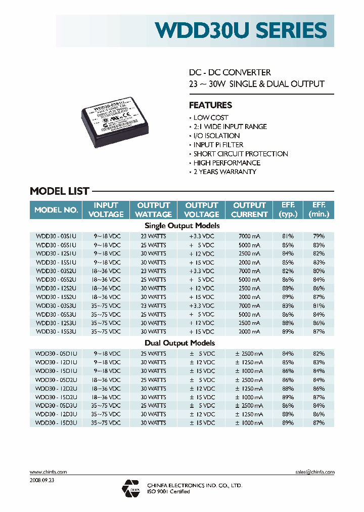 WDD30-03S1U_4361464.PDF Datasheet