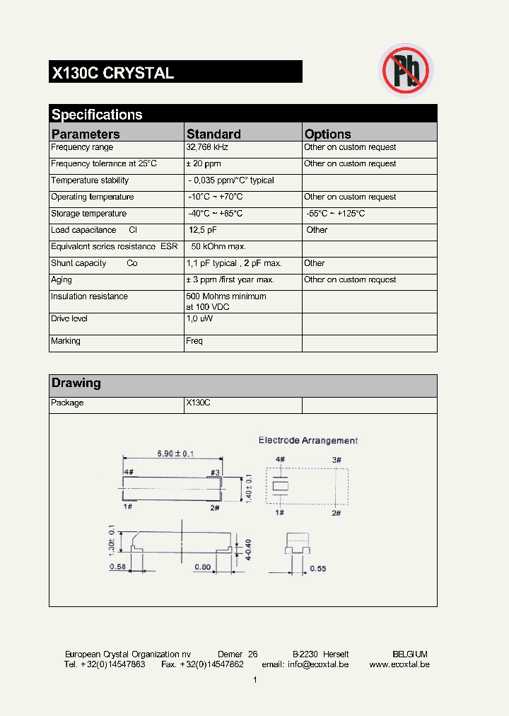 X130C_4761312.PDF Datasheet