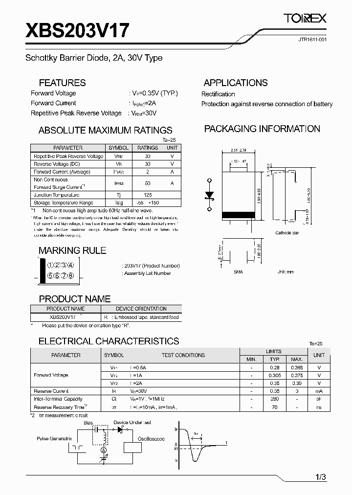 XBS203V17_4242707.PDF Datasheet