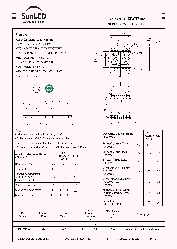 ZFAUY10A2_4501976.PDF Datasheet