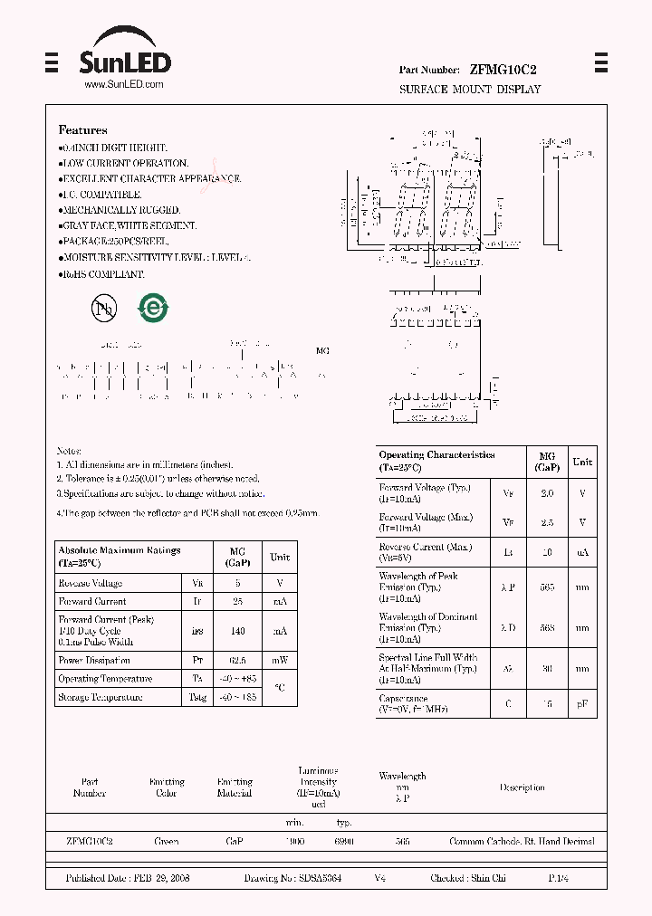 ZFMG10C2_4295205.PDF Datasheet