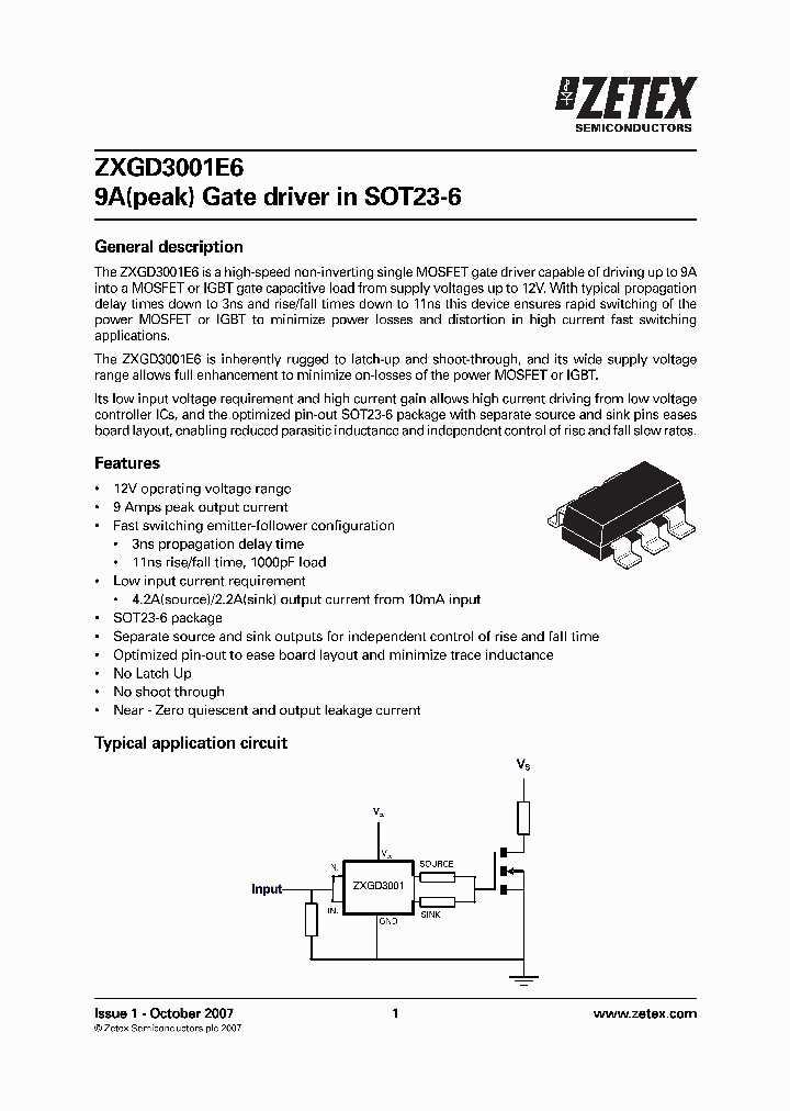 ZXGD3001E6_4526905.PDF Datasheet