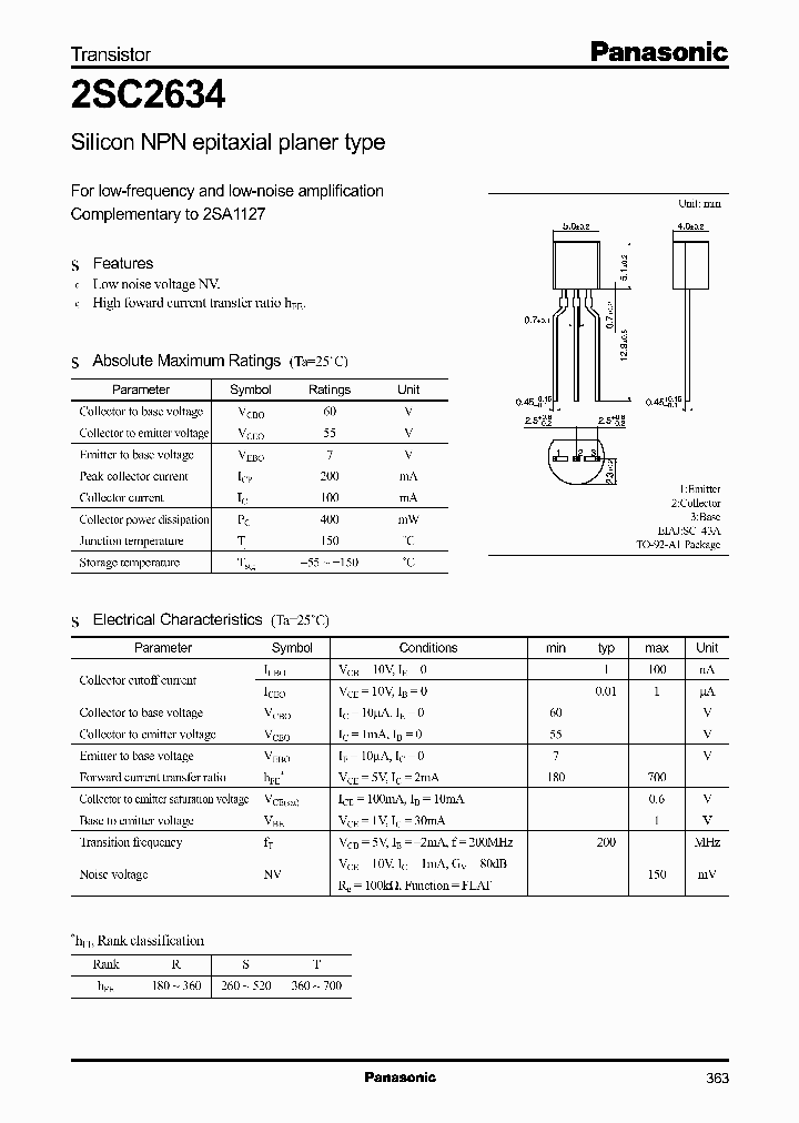 2SC2634_966064.PDF Datasheet