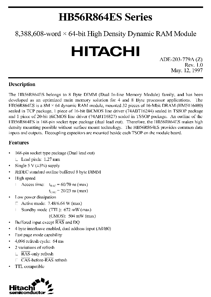 56R864ES_968872.PDF Datasheet