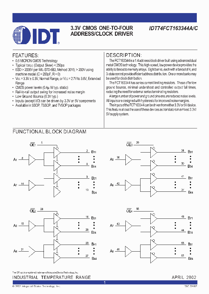 74FCT163344DS2323_971041.PDF Datasheet