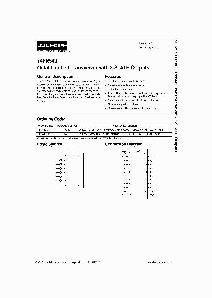 74FR543_971105.PDF Datasheet