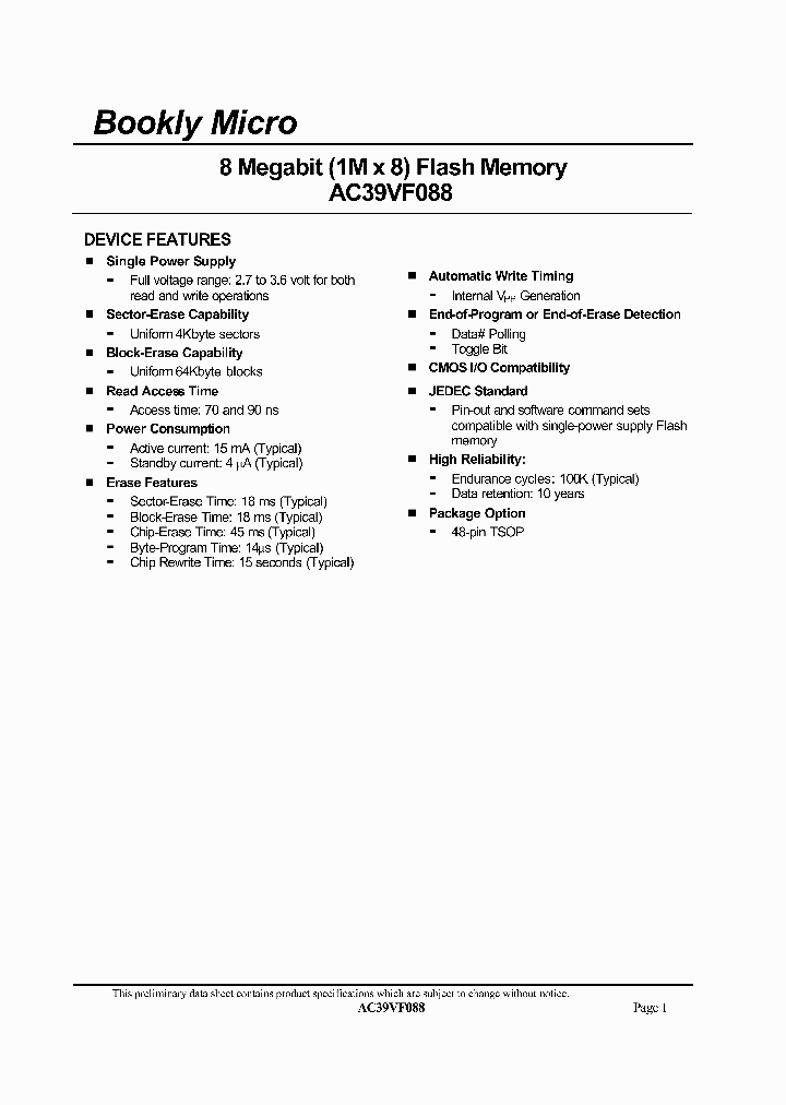 AC39VF088-BM_973686.PDF Datasheet