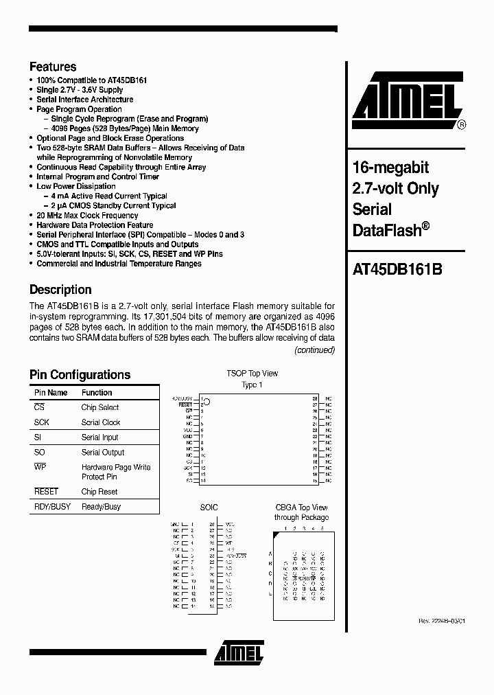 AT45DB161-RI_974915.PDF Datasheet
