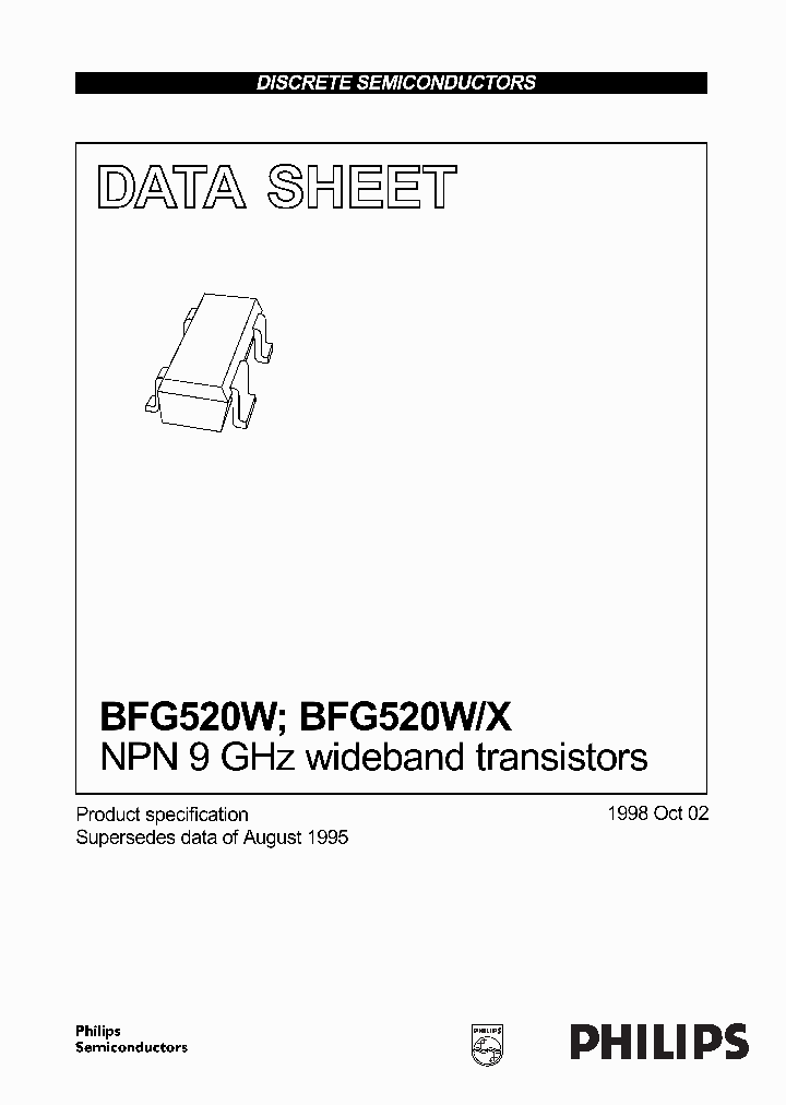 BFG520WX3_976023.PDF Datasheet