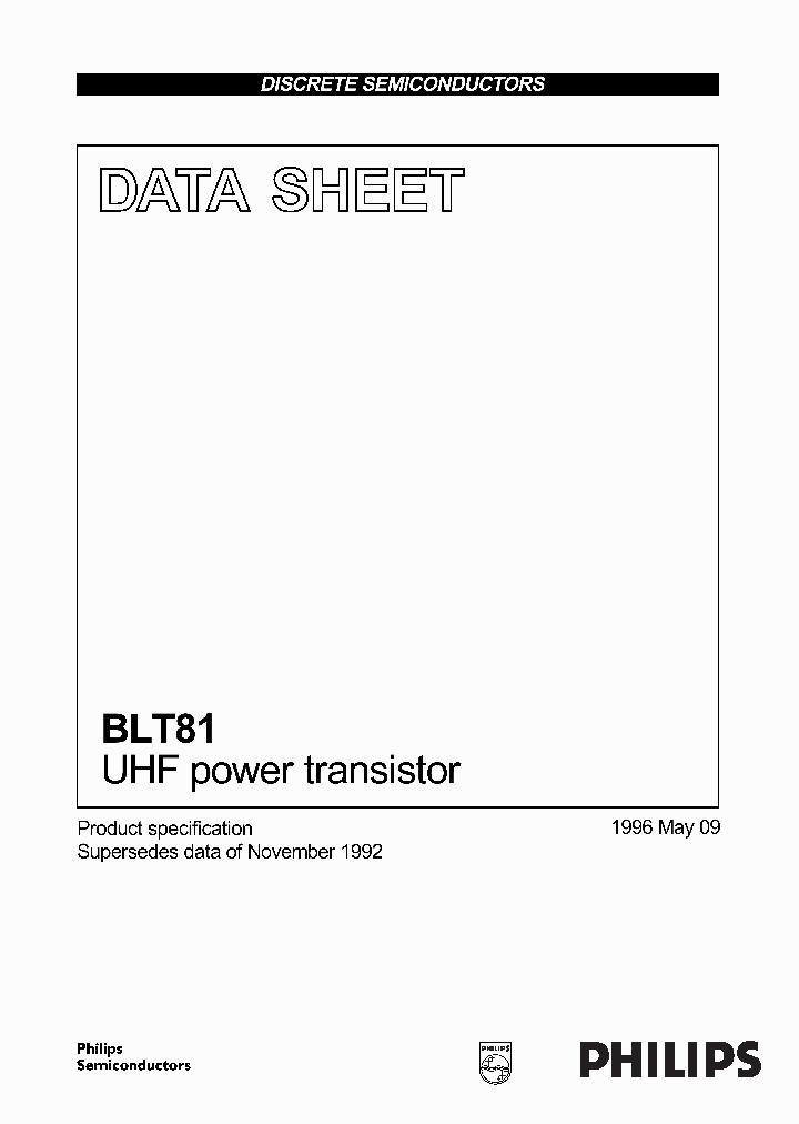 BLT812_976315.PDF Datasheet