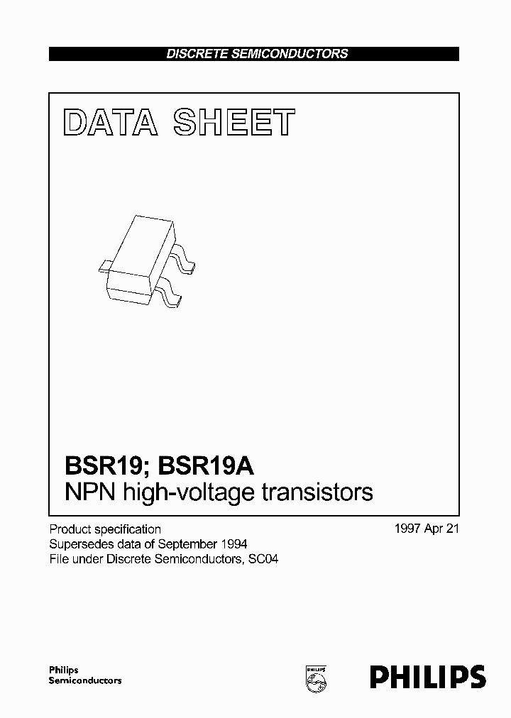 BSR19CNV2_976563.PDF Datasheet