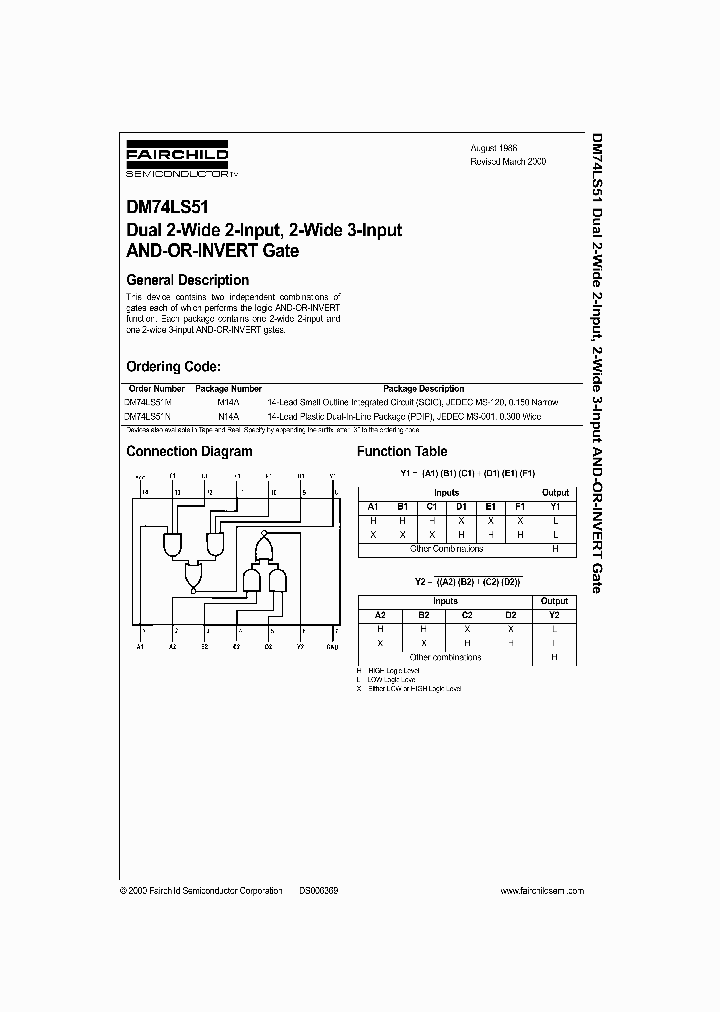 DM74LS51_979005.PDF Datasheet