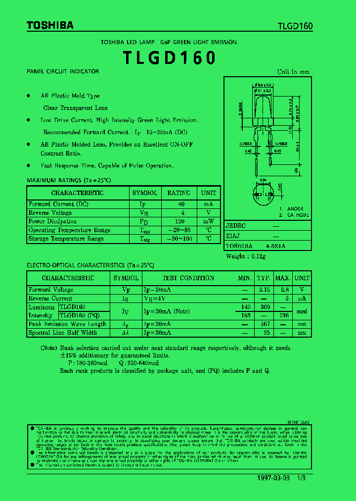 TLGD160_952811.PDF Datasheet