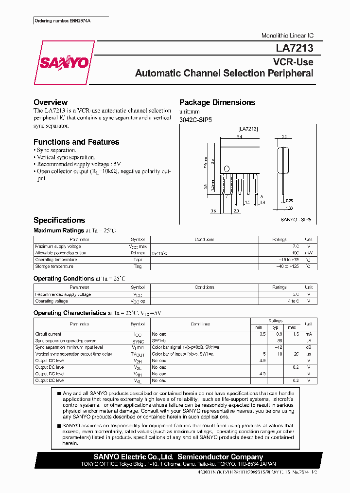 LA7213_988154.PDF Datasheet