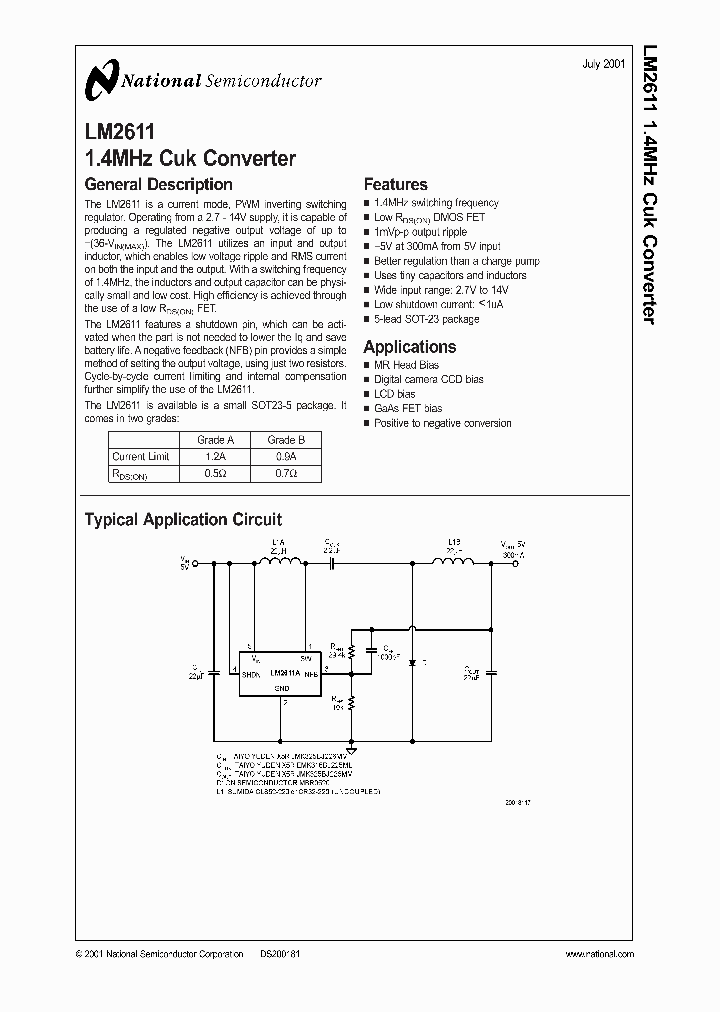 LM2611_988397.PDF Datasheet