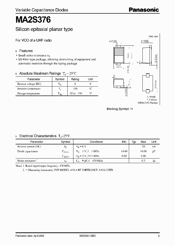 MA2S376_989838.PDF Datasheet