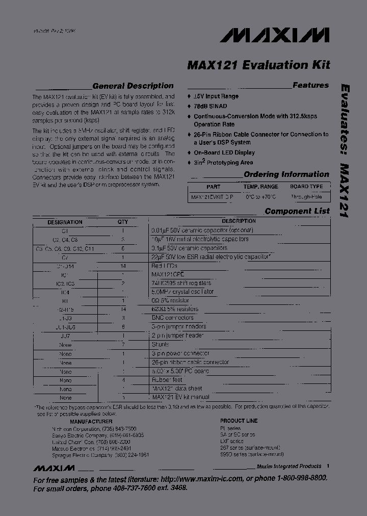MAX121EVKIT_990010.PDF Datasheet