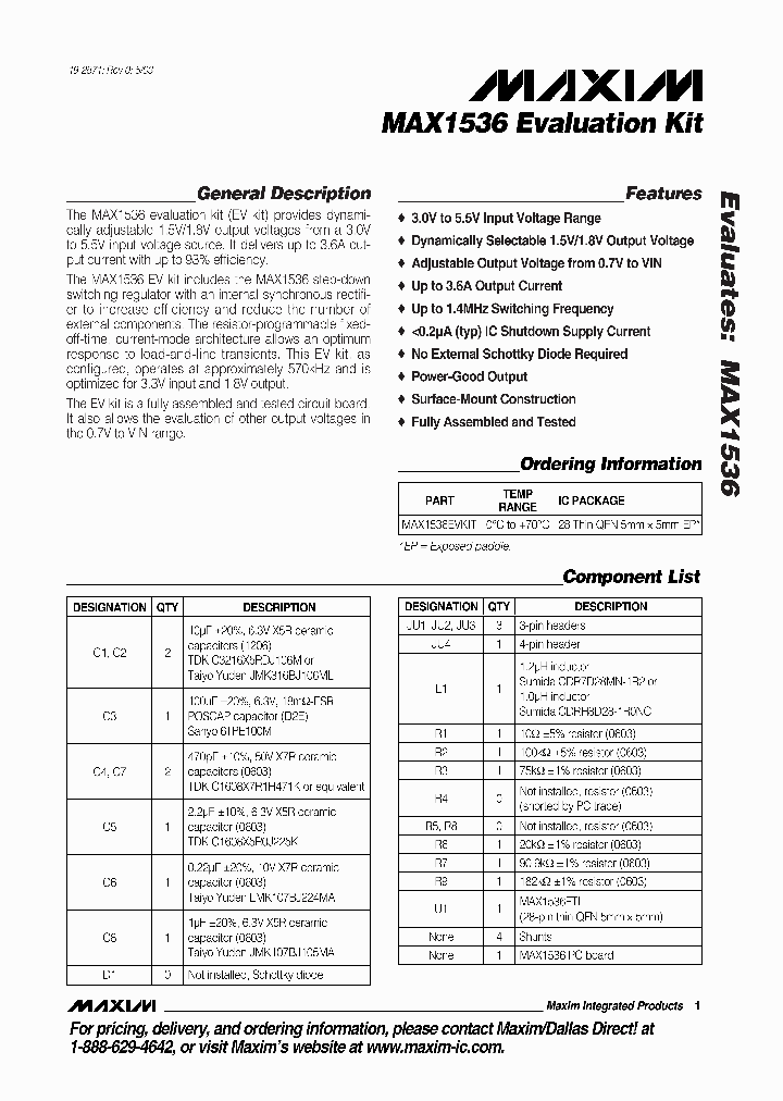 MAX1536EVKIT_990061.PDF Datasheet