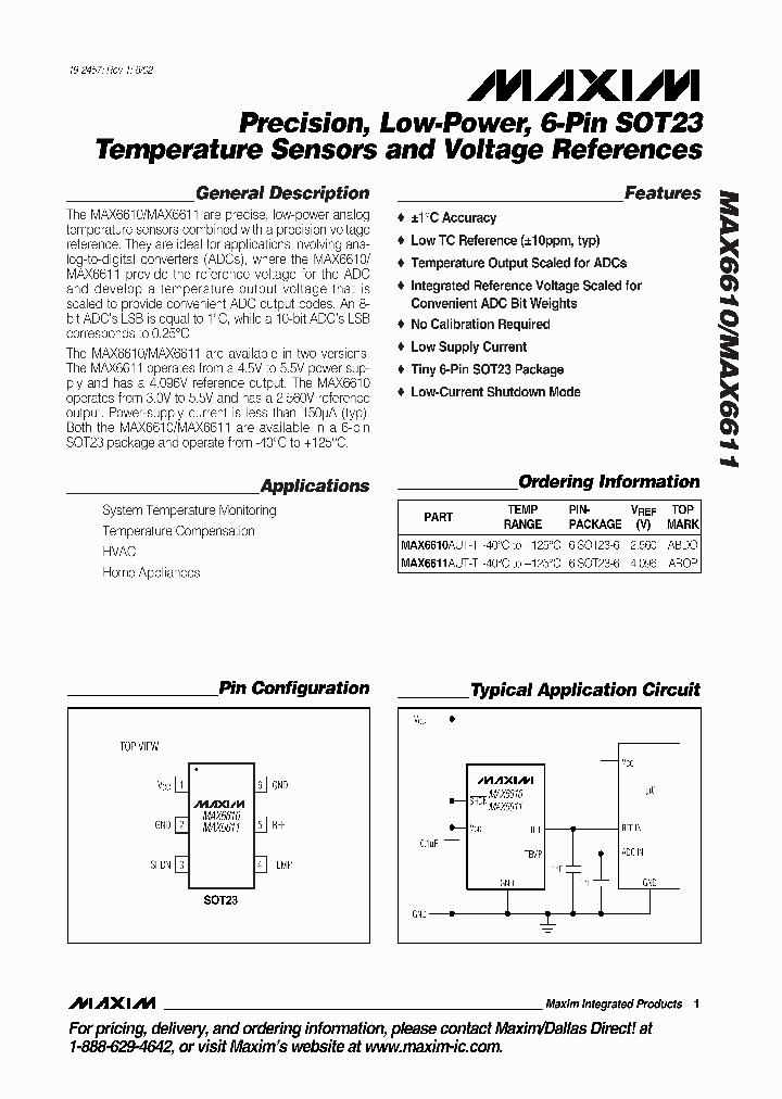 MAX6610-MAX6611_990534.PDF Datasheet