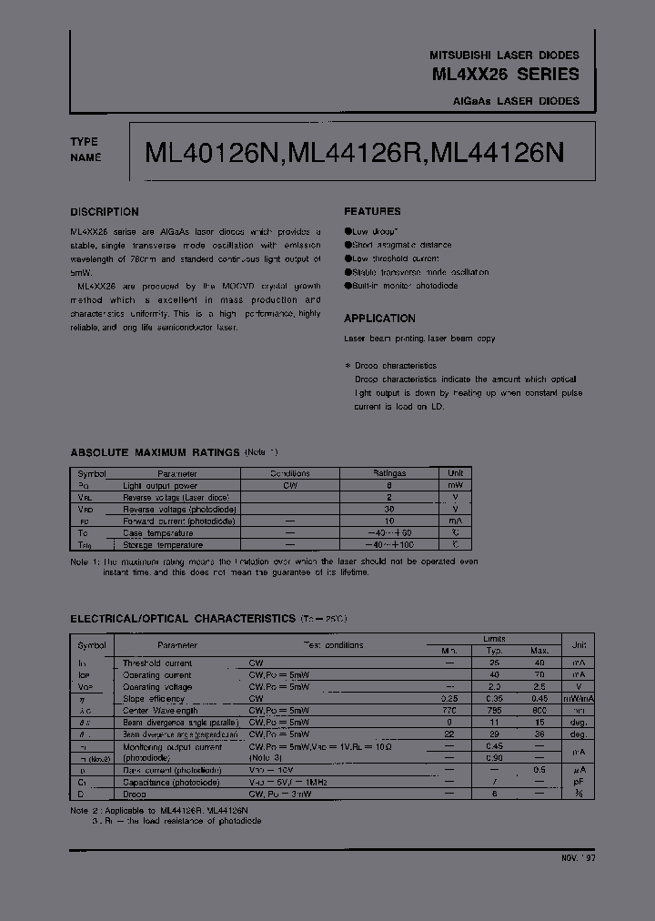 ML4XX26_991455.PDF Datasheet