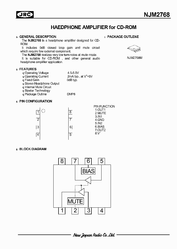 NJM2768_993151.PDF Datasheet