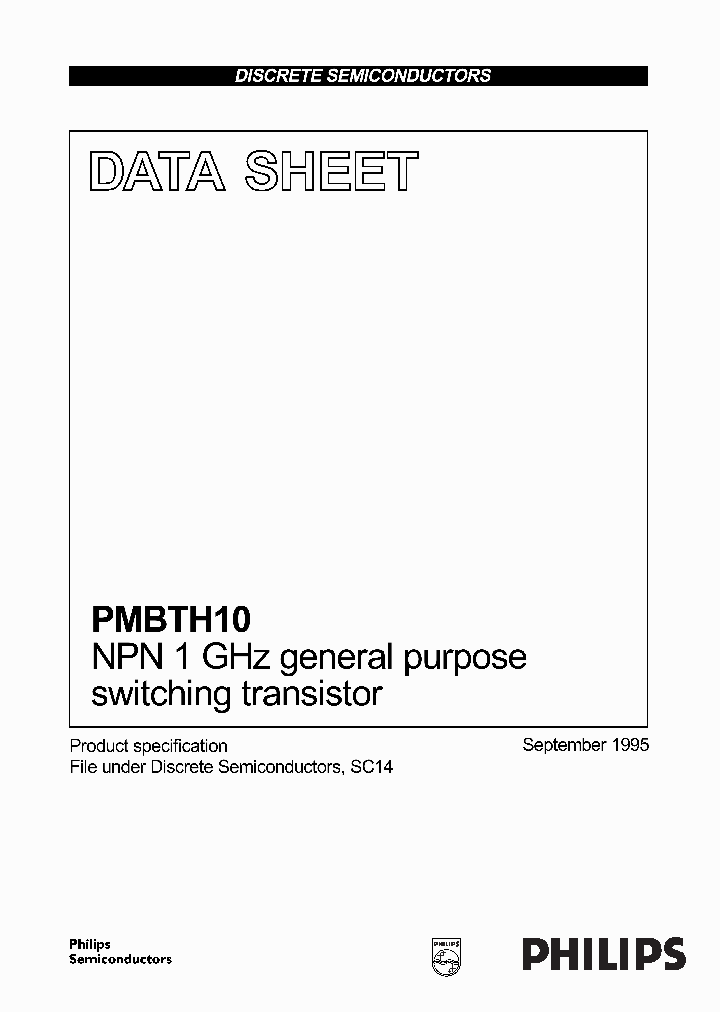 PMBTH10CNV3_998559.PDF Datasheet