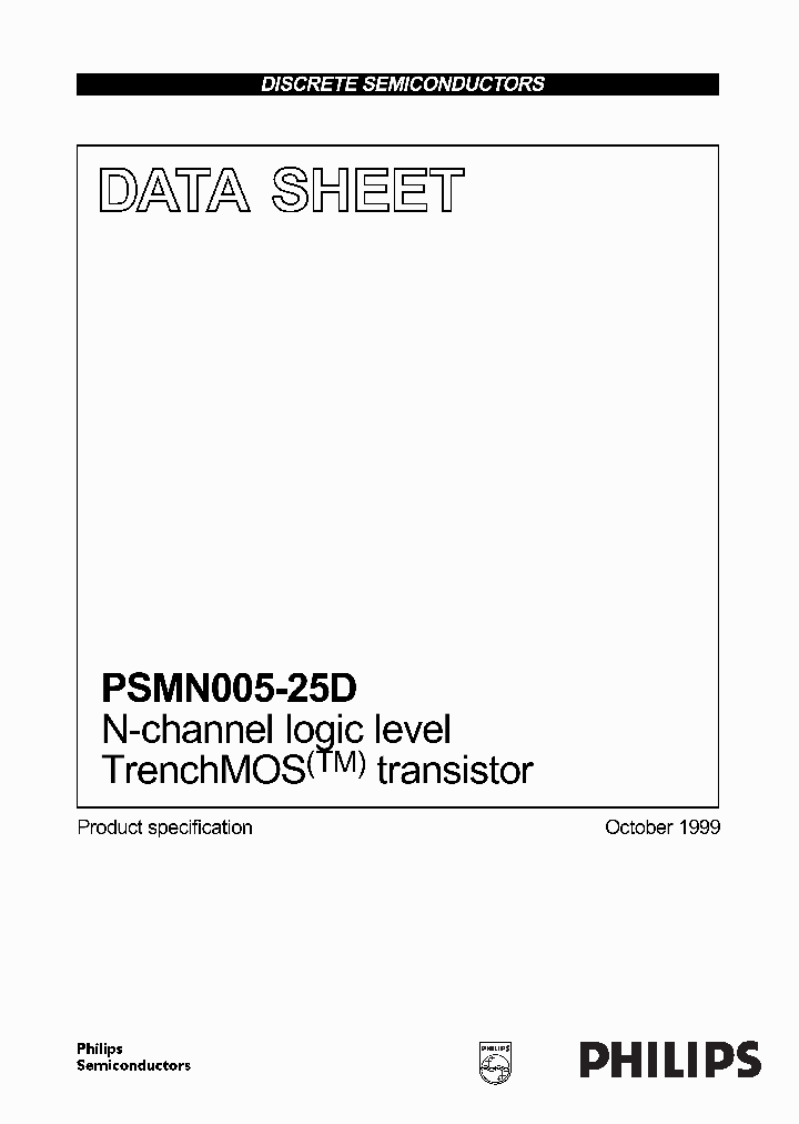 PSMN005-25DHG5_998686.PDF Datasheet