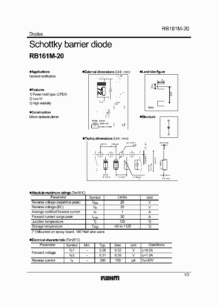RB161M-20_937593.PDF Datasheet