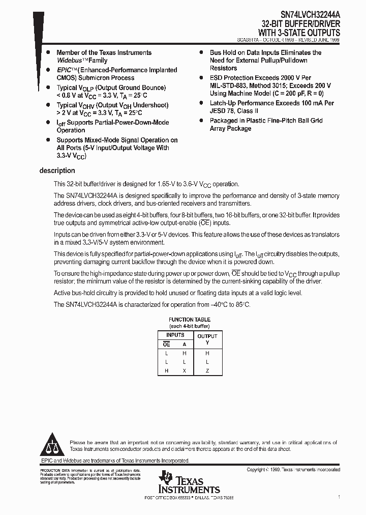 SCAS617A_999995.PDF Datasheet