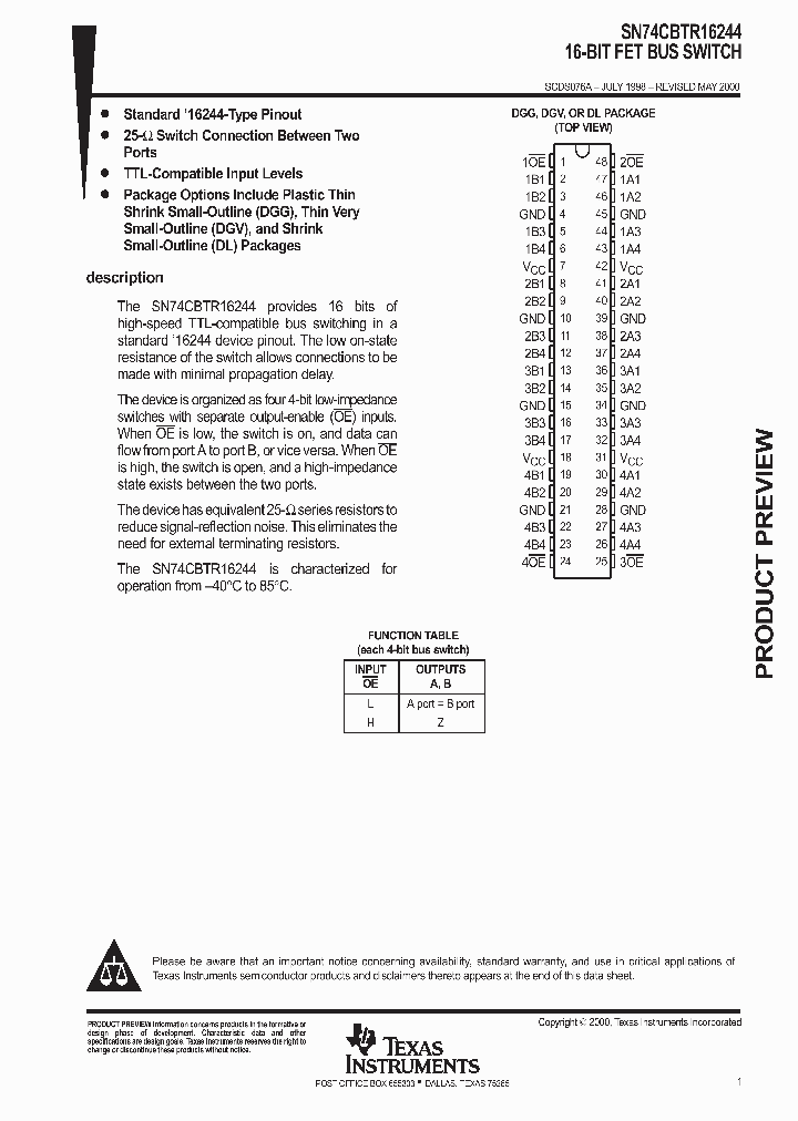 SCDS076A_1000507.PDF Datasheet