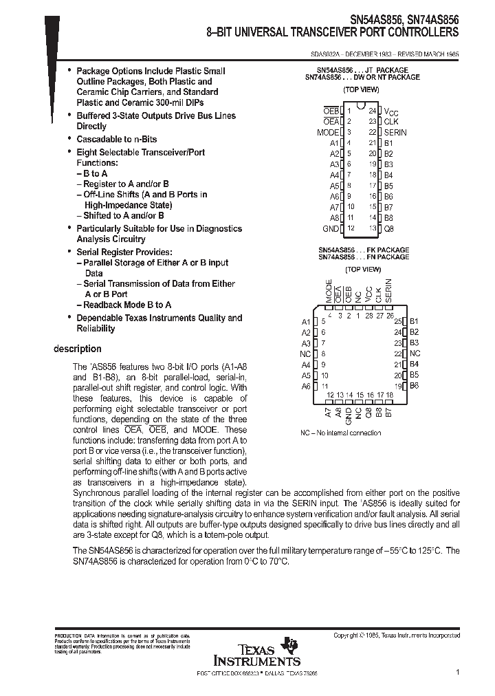 SDAS032A_1001424.PDF Datasheet