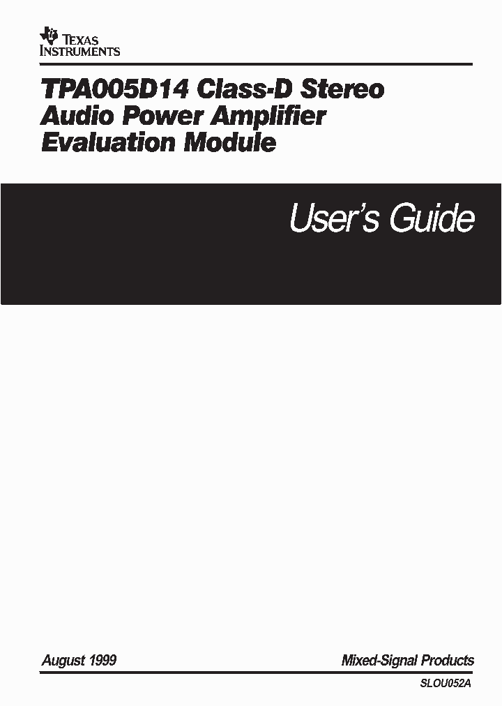 SLOU052A_1003112.PDF Datasheet