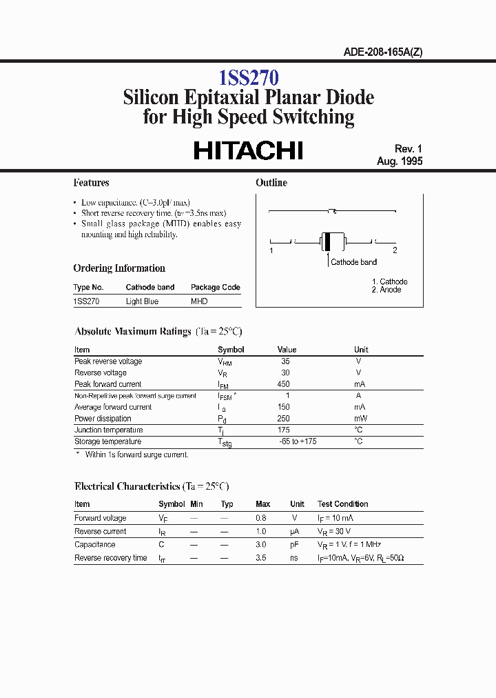 1SS270_964178.PDF Datasheet