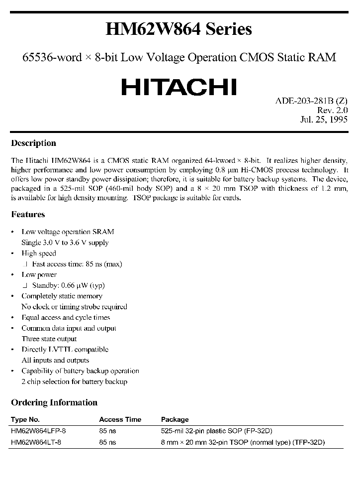62W864_969492.PDF Datasheet