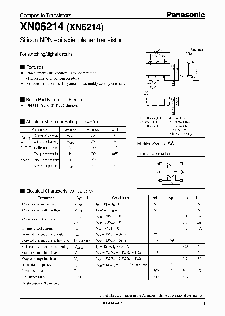 XN06214_1007879.PDF Datasheet