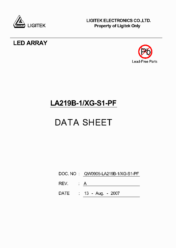 LA219B-1-XG-S1-PF_4925267.PDF Datasheet