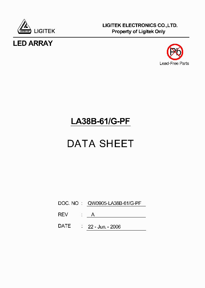 LA38B-61-G-PF_4926349.PDF Datasheet