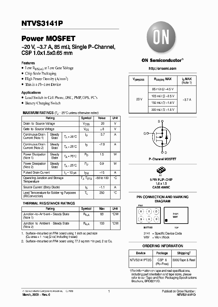 NTVS3141P09_4928132.PDF Datasheet