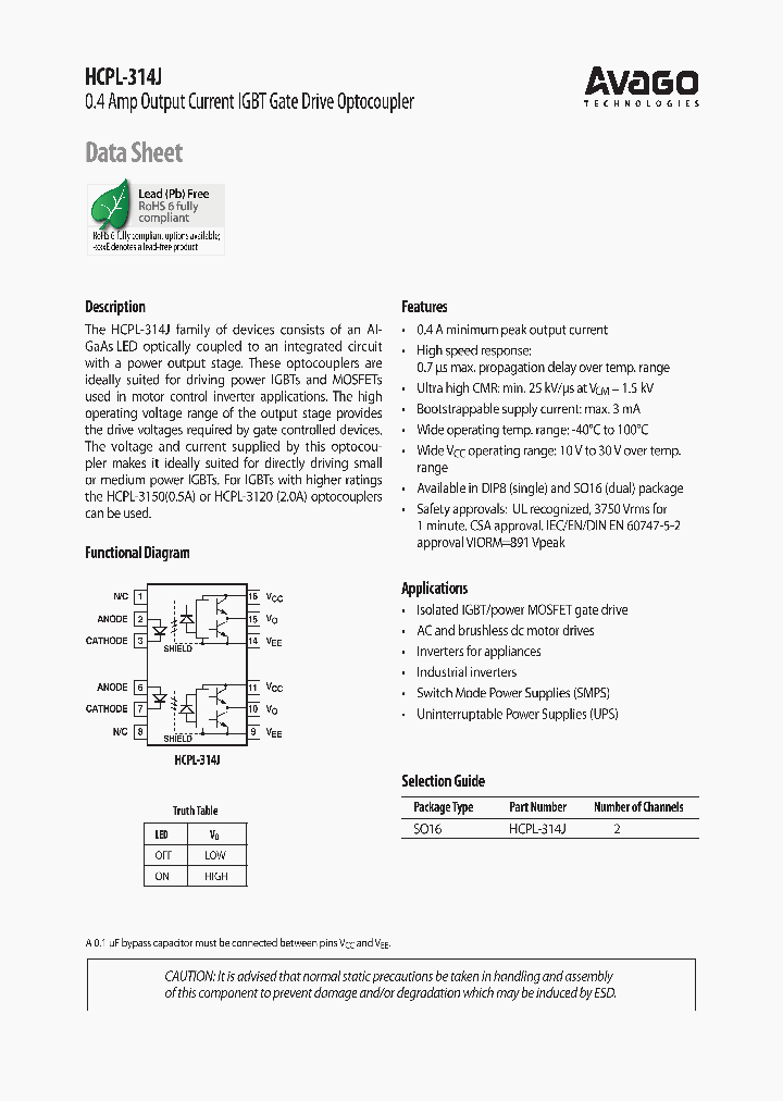 HCPL314J_4932613.PDF Datasheet Download
