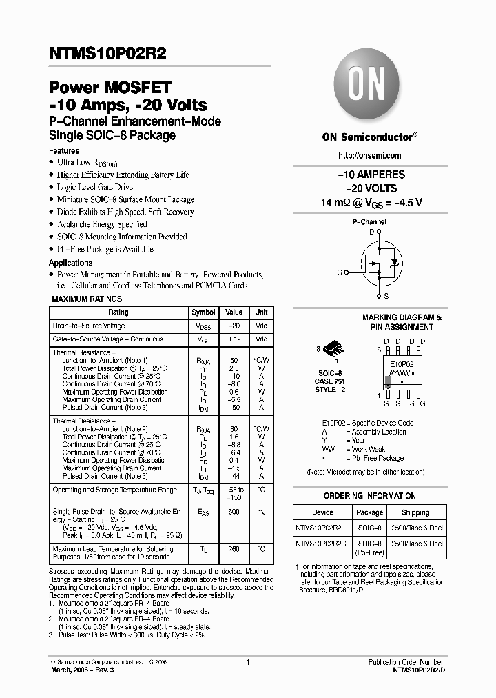 NTMS10P02R2_4933685.PDF Datasheet