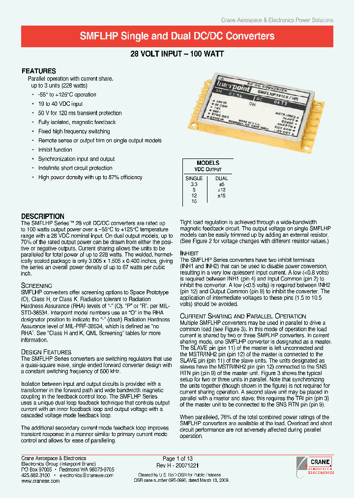 SMFLHP283R3S_4938966.PDF Datasheet