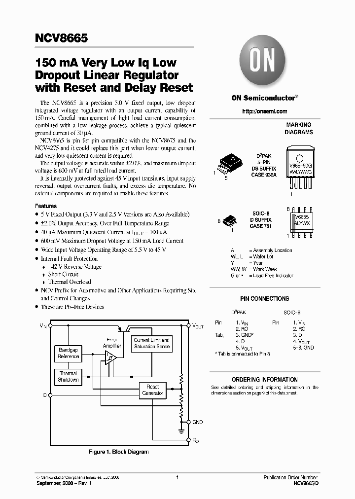 NCV8665DS50G_4939930.PDF Datasheet