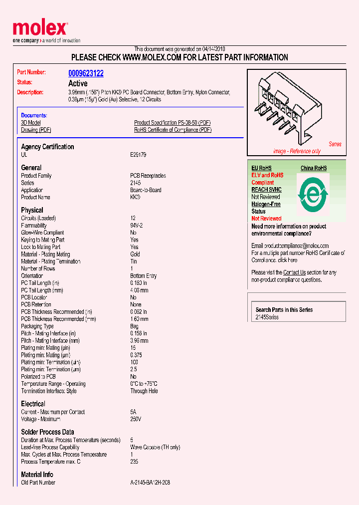 0009623122_4940748.PDF Datasheet