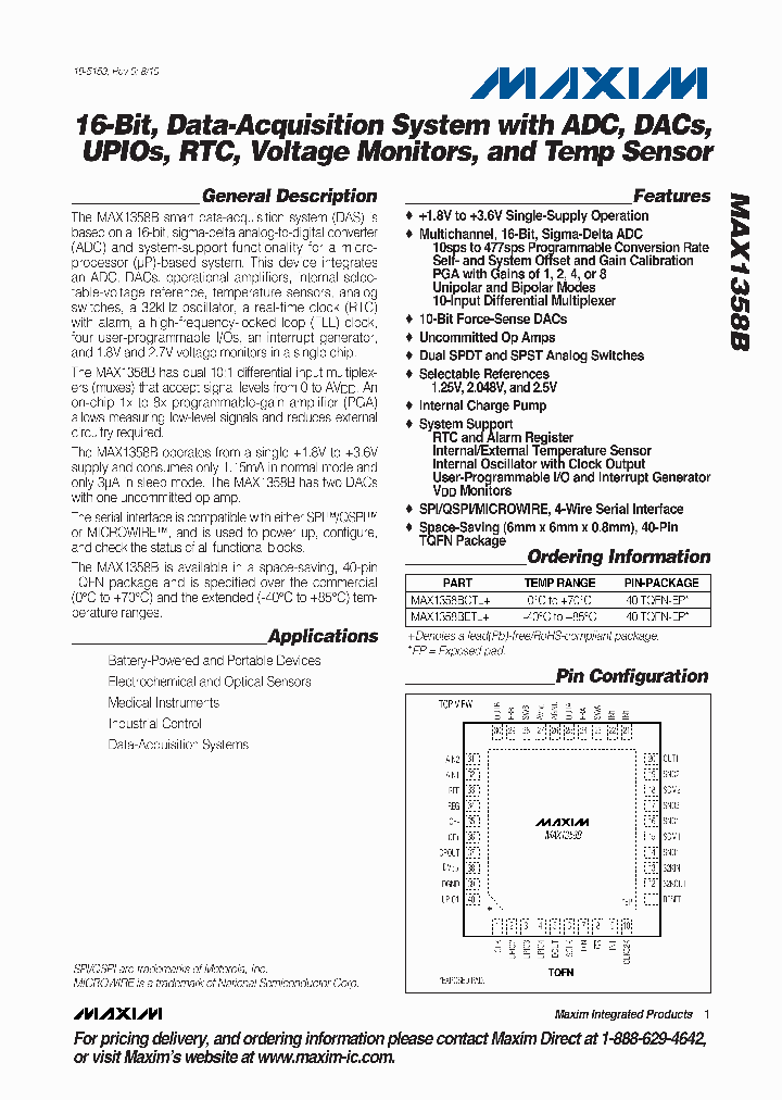 MAX1358BETL_4941646.PDF Datasheet