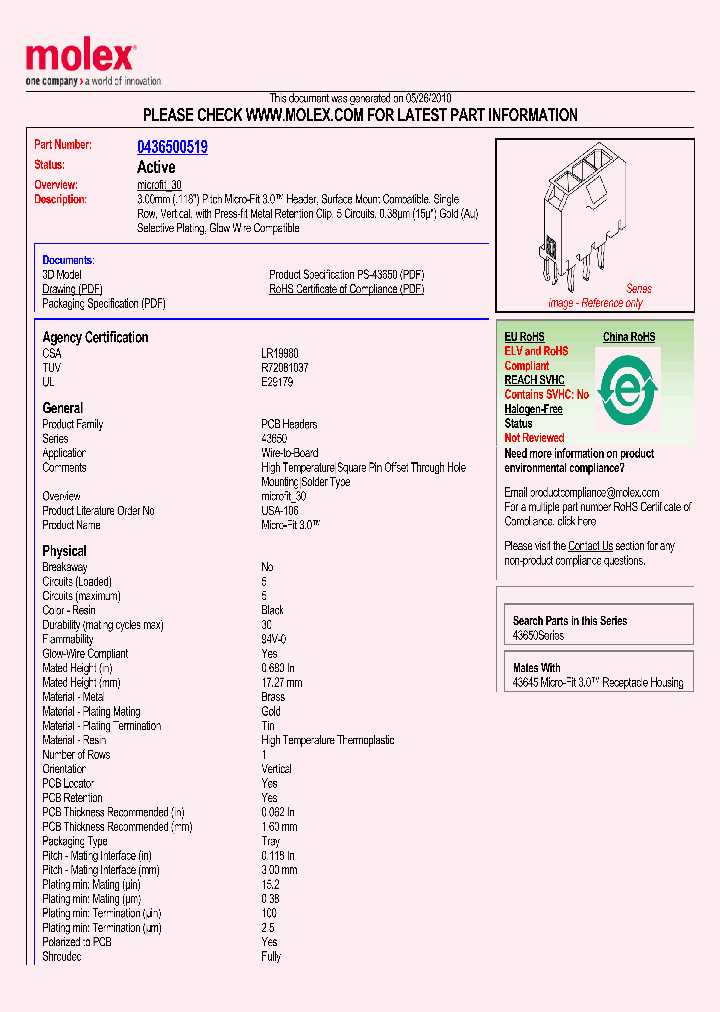 0436500519_4943046.PDF Datasheet