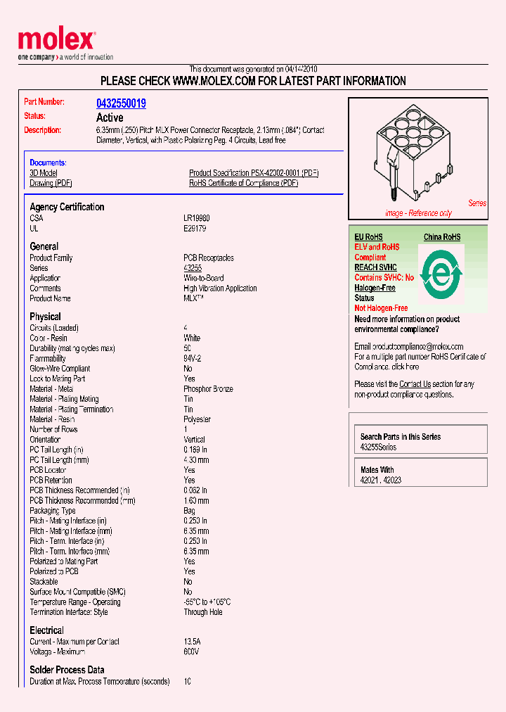 0432550019_4945366.PDF Datasheet