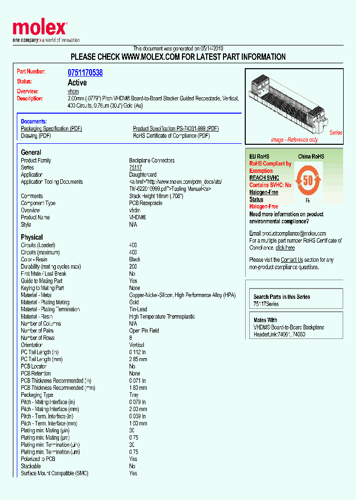 0751170538_4945967.PDF Datasheet