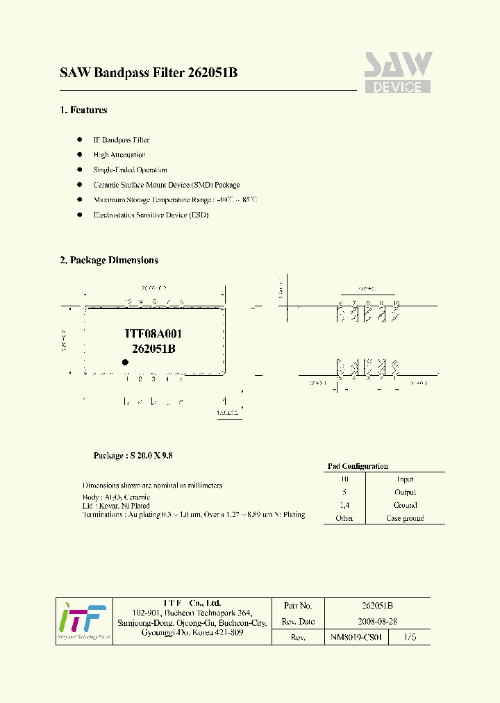 262051B_4947077.PDF Datasheet