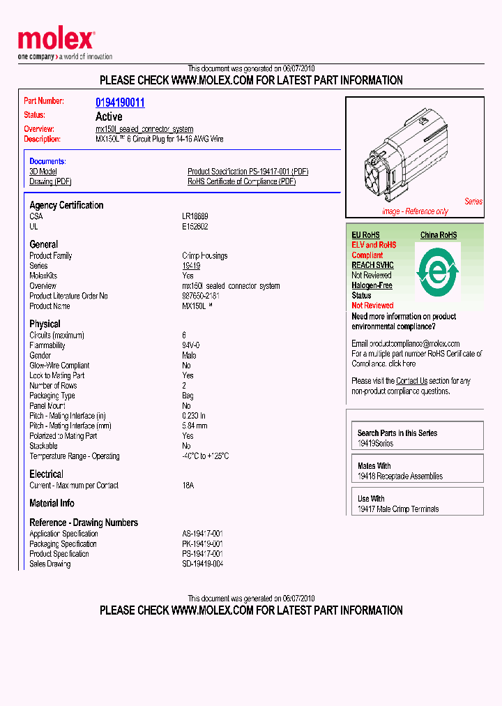 0194190011_4948475.PDF Datasheet